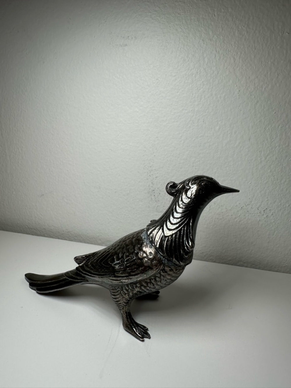 VINTAGE SILVERPLATE PHEASANT WB MFG CO WEIDLICH BROS c-94/2 pepper shaker - Picture 3 of 5